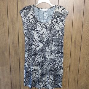 Kensei Dress Small Black/White Pattern Elastic Sm